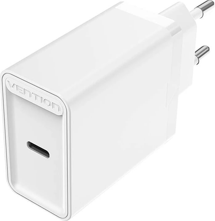 Karikues rrjeti Vention FAIW0-EU, USB-C, 30W, Bardhë