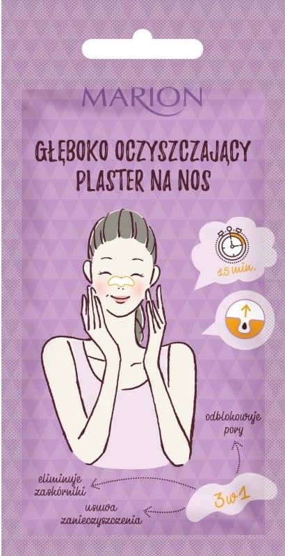 Stripa për hundë Marion Deep Cleansing për femra, 1 copë
