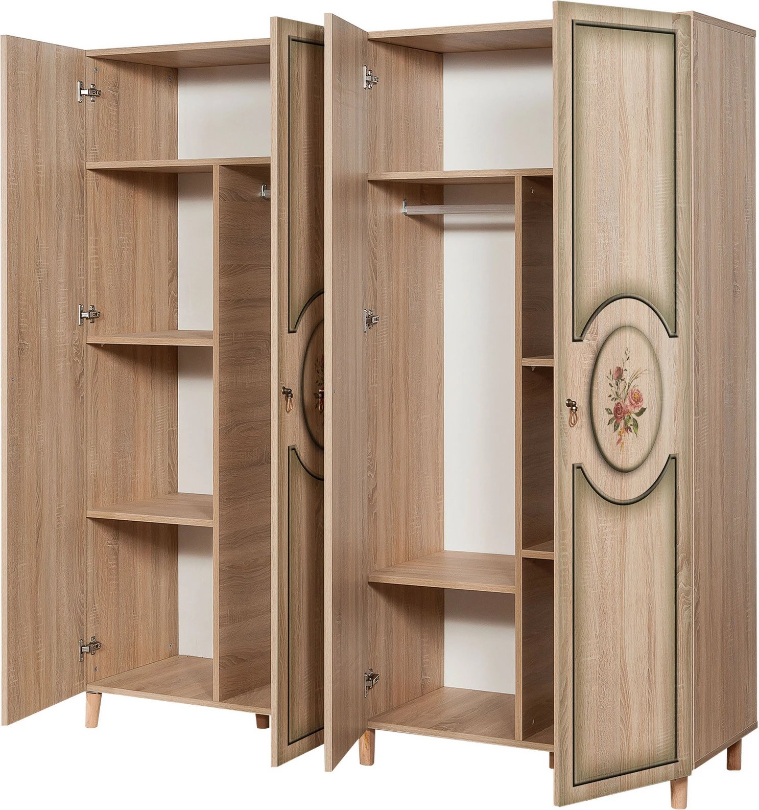 Dollap Skye Decor, ngjyrë lisi Sonoma, İmaj-421