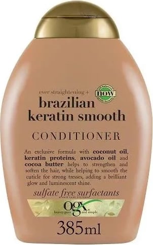 Kondicioner për flokë OGX Brazilian Keratin Smooth 385ml