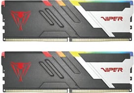 RAM Memorje Patriot Viper Venom RGB 64GB (2x32GB) DDR5 6000MT/s, e zezë/e bardhë