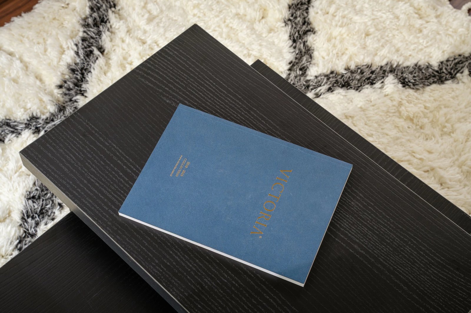 Set tavolinash kafeje Nordure, ngjyrë dru e zezë, Sanctuary