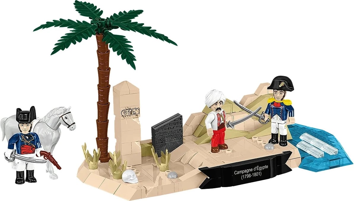 Set konstruktues Cobi Campagne d'Égypte 1798-1801, COBI-20092, 243 elemente, 3 figurina