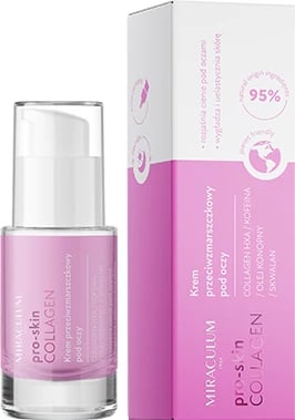 Krem për sy Miraculum Collagen Anti-Wrinkle Pro-Skin 15 ml 