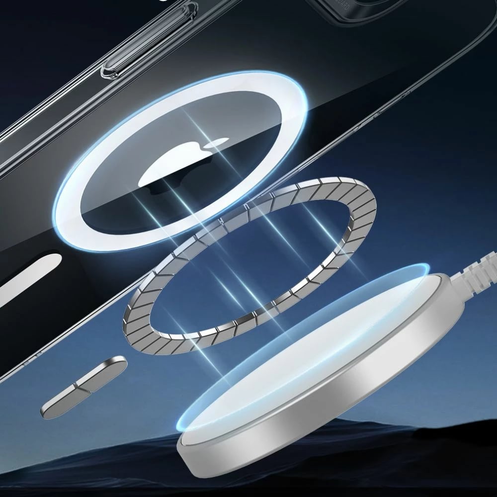 Mbështjellës ESR Classic Hybrid HaloLock për iPhone 16e, Transparent