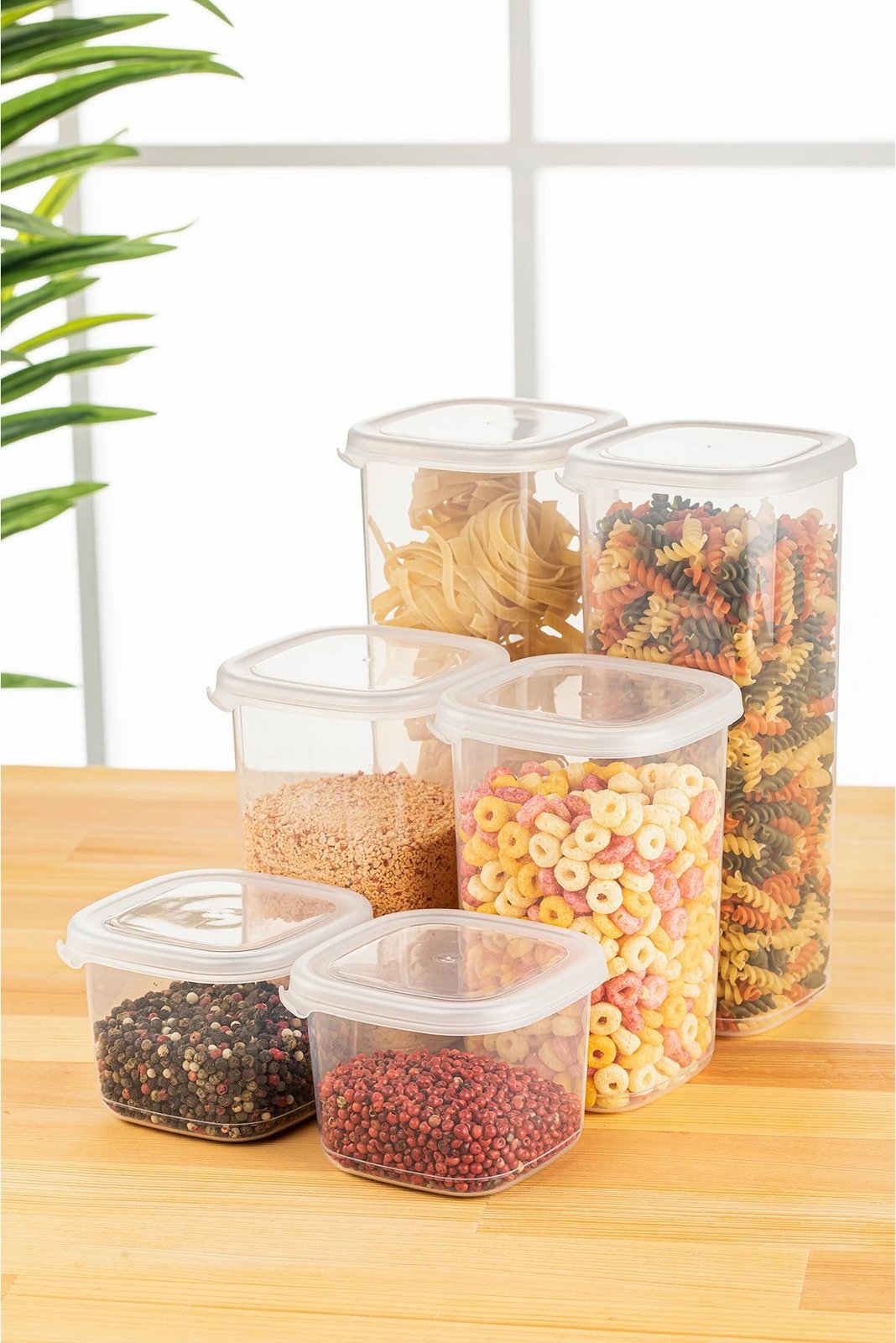 Set kuti për organizim (6 copë), ngjyrë e bardhë, BNMPEGYWS06-51217