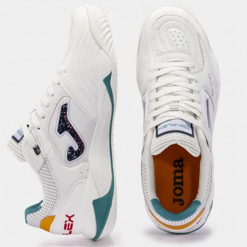 Atlete futbolli Joma për meshkuj/femra, të bardha