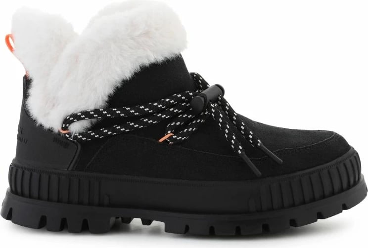 Këpucë lifestyle Palladium për femra, të zeza