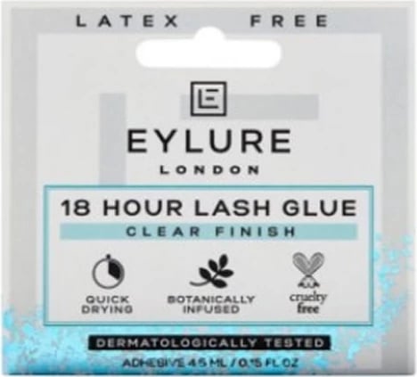 Ngjitës për qerpikë Eylure 18 Hour Lash Glue Clear Finish 4.5ml