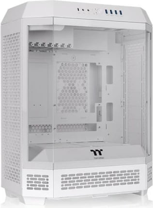 Kasë kompjuteri, Thermaltake The Tower 600 TG CA-1Z1-00M6WN-00, Midi Tower, për ATX/E-ATX/mATX/Mini ITX, xham i temperuar, e bardhë
