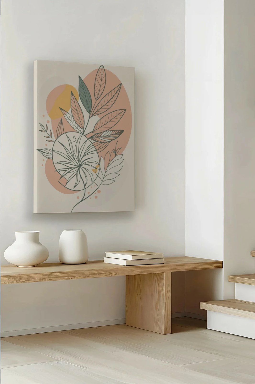 Pikturë dekorative në kanavacë, shumëngjyrëshe, Ersysb011, 70x100cm