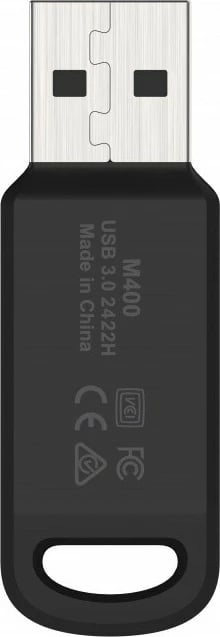Pendrive Lexar JumpDrive M400 64GB, USB 3.0, zi/argjendtë