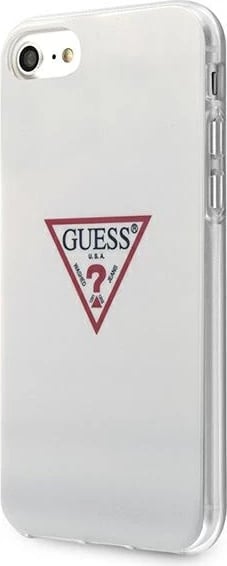 Mbështjellës Guess Triangle Collection për iPhone 7/8/SE 2020/SE 2022, Bardhë