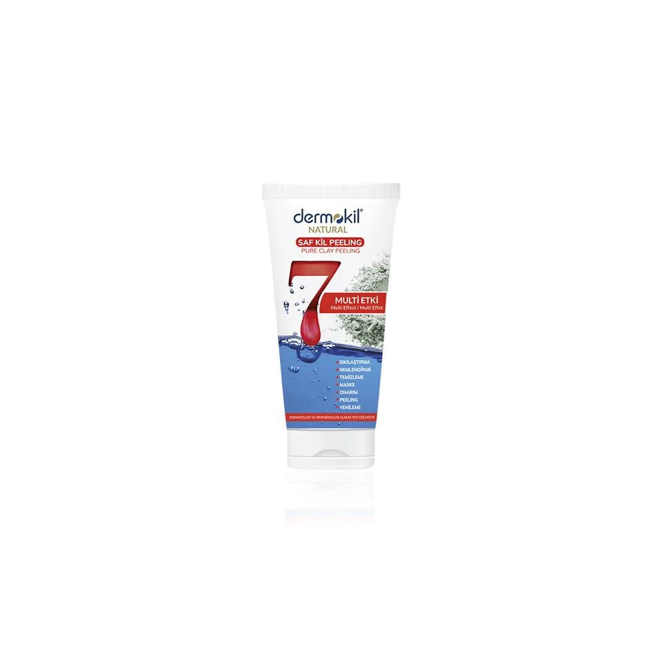Peeling nga argjila e pastër me 7 efekte Dermokil, 150ml
