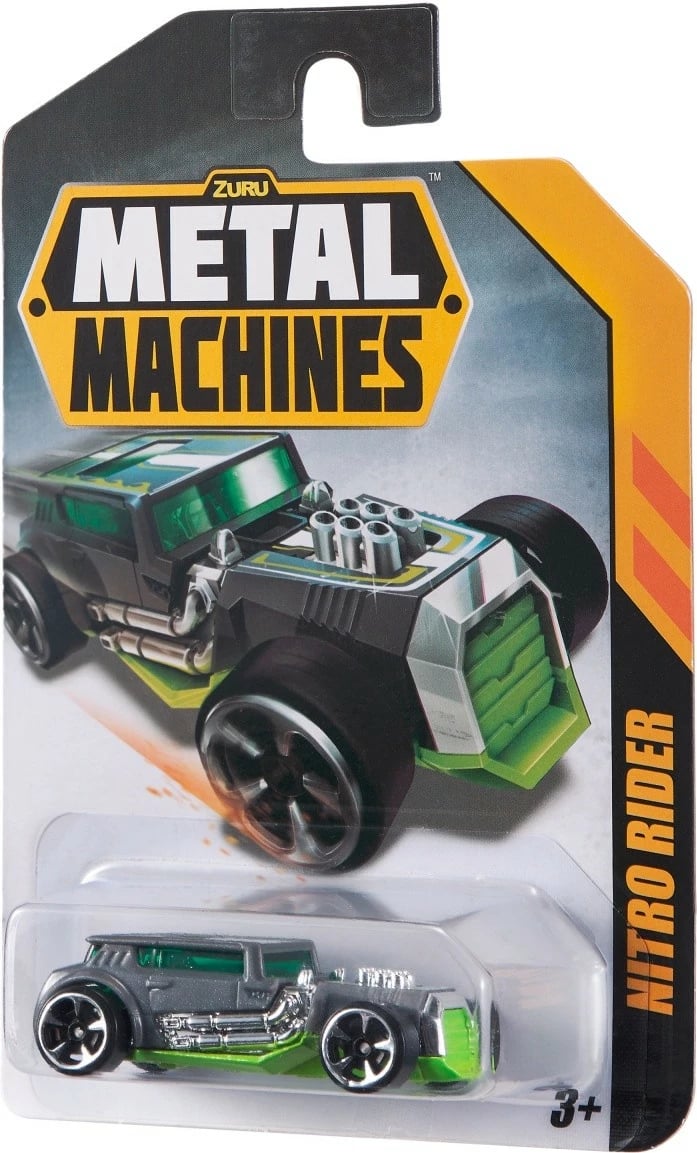 Set vetura lodër ZURU Metal Machines Auto Series 2, 24 copë, mix ngjyra