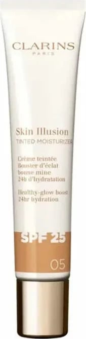 Hidratues me ngjyrë Clarins Skin Illusion SPF 25 unisex 05, 40ml