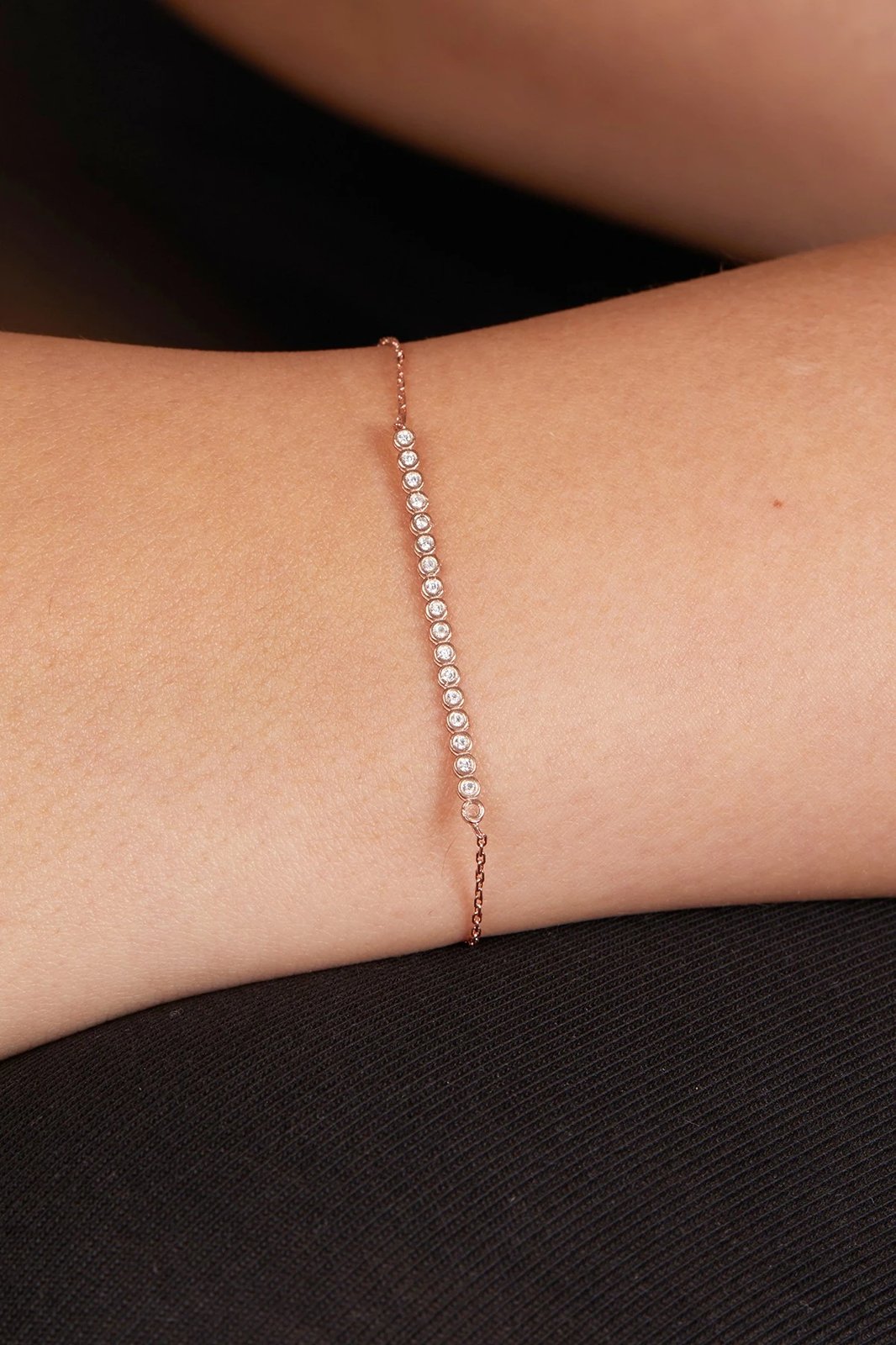 Byzylyk argjendi Elika, ngjyrë ari rozë, ELKAB92170R