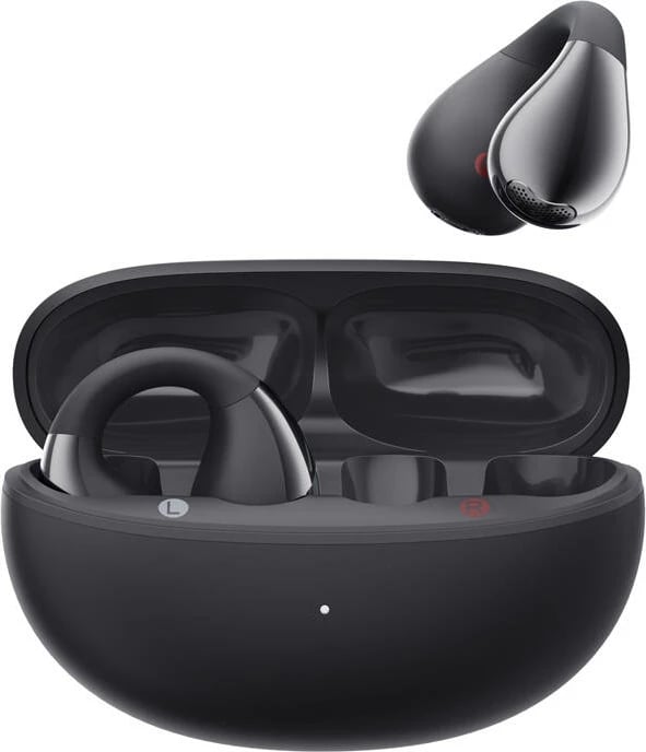 Kufje QCY Crossky Clip C30, wireless, Bluetooth 5.4, të zeza, me kuti karikimi Kufje QCY Crossky Clip C30, wireless, Bluetooth 5.4, të zeza, me kuti karikimi