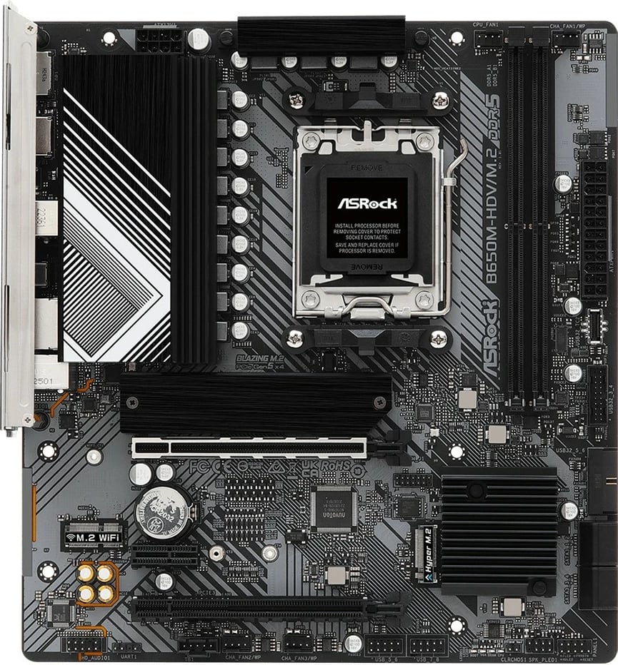Pllakë amë ASRock B650M-HDV/M.2, Socket AM5, micro ATX