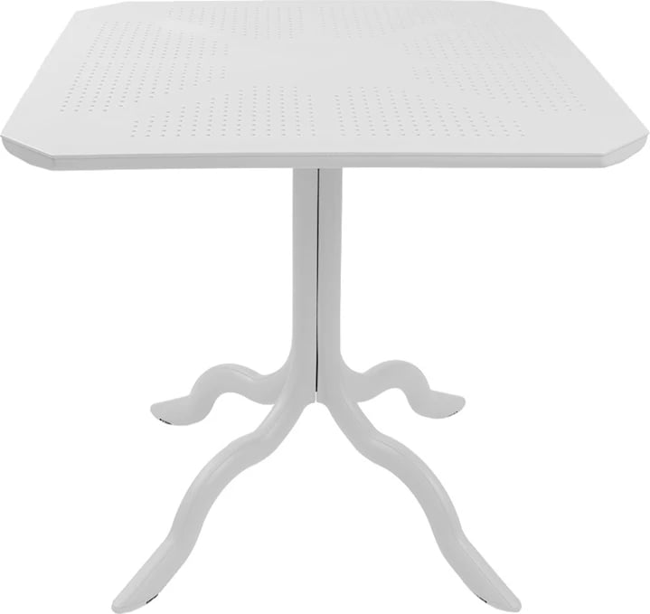 Set tavoline me karrige për terasë Icon-Halcyon, 3 pjesë, PP, ngjyrë e bardhë