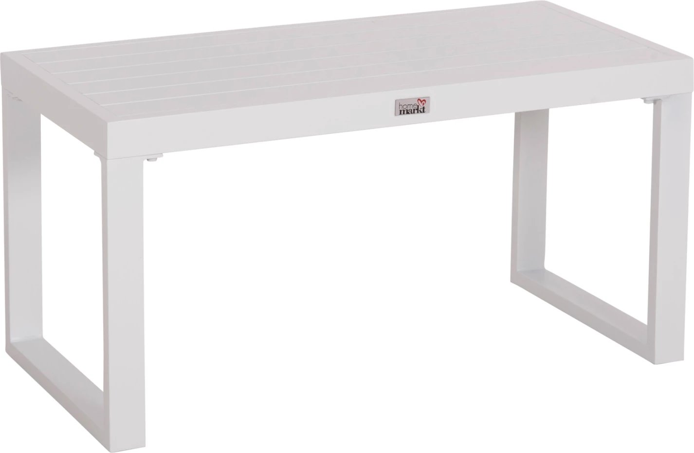 Tavolinë anësore për shezlong, alumini i bardhë, SENTRY FH6275.01, 87x43.5x45cm