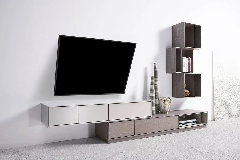 Mbajtëse muri për TV Neomounts WL35S-850BL14, 32-75 inç, rregullim lartësie dhe pjerrësie, e zezë
