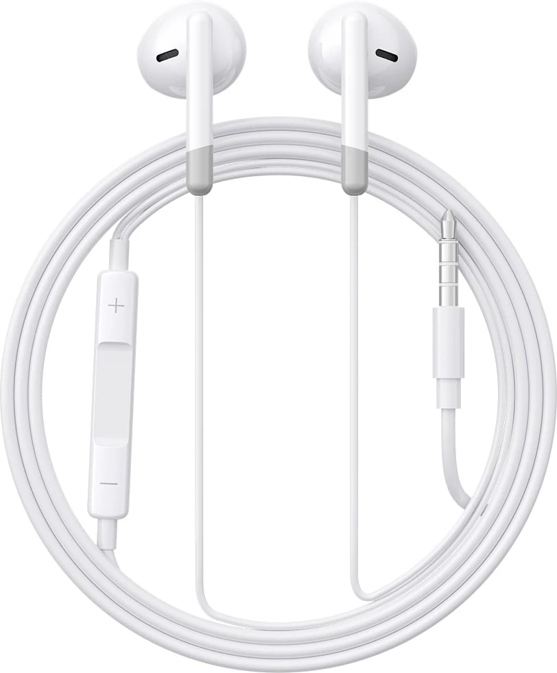 Kufje Joyroom JR-EW01 me kabllo, mini jack 3.5mm, të bardha