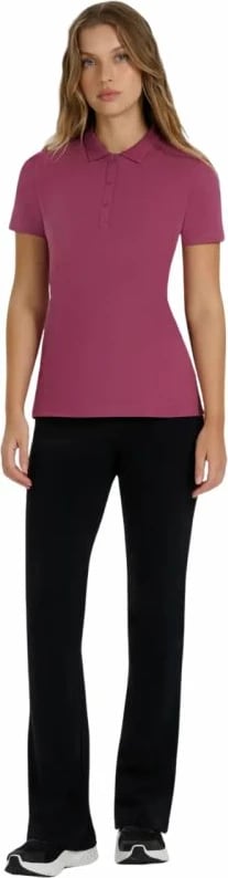 Maicë polo për femra 4F, burgundy