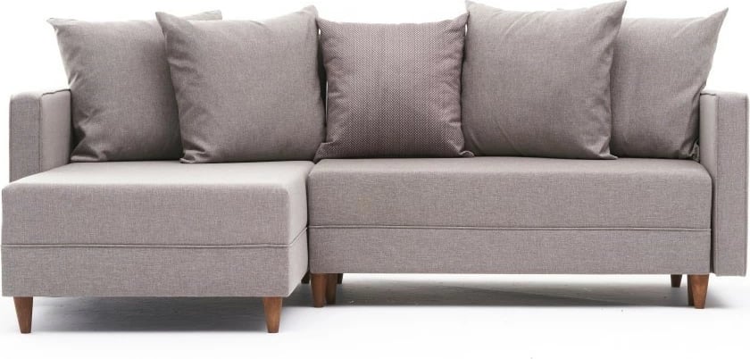 Kënd-sofë krevati Atelier del Sofa, Aydam majtas, krem