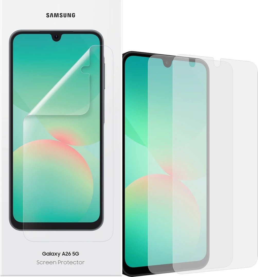 Mbështjellës ekrani Samsung EF-UA266, Galaxy A26 5G, rezistent ndaj gërvishtjeve, transparent