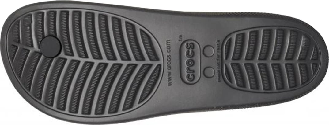 Papuqe platforme për femra Crocs, të zeza