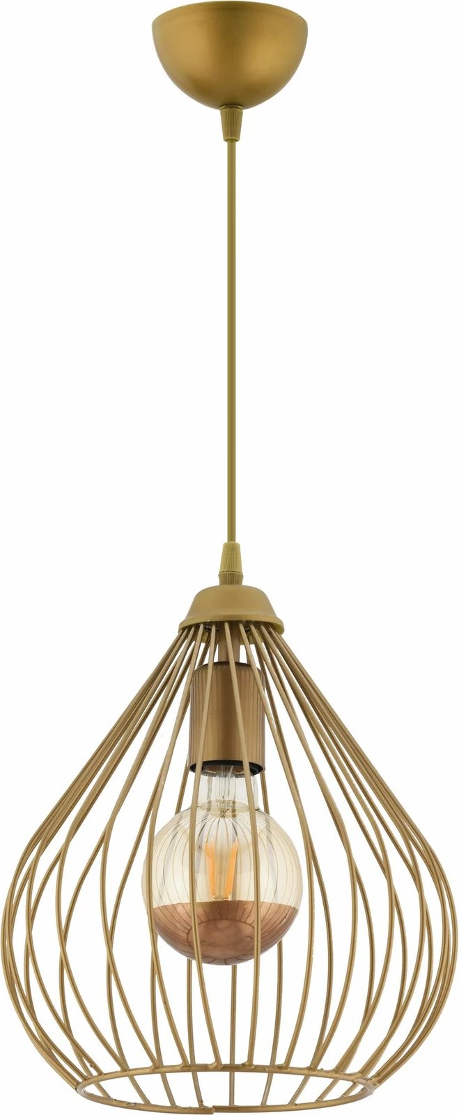 Llambë tavani Opviq, Pokles, ngjyrë ari