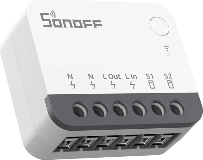 Switch i mençur Sonoff ZBMINIR2, ZigBee 3.0, i bardhë