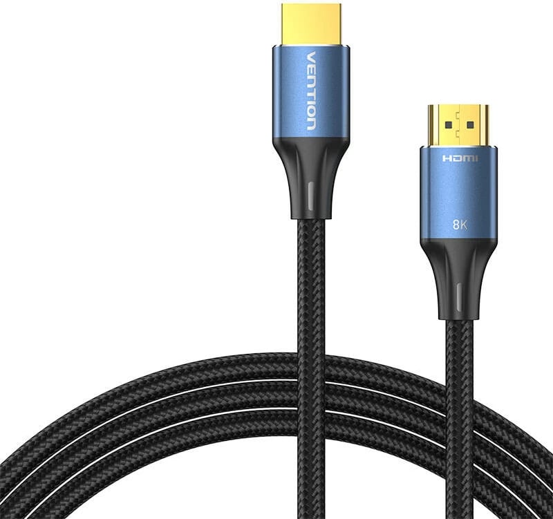 Kabllo HDMI 2.1 Vention ALGLH, 2m, 8K 60Hz/4K 120Hz, Blu