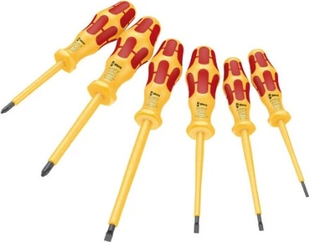 Set kaçavidash Wera 05051575001, VDE, 6 copë
