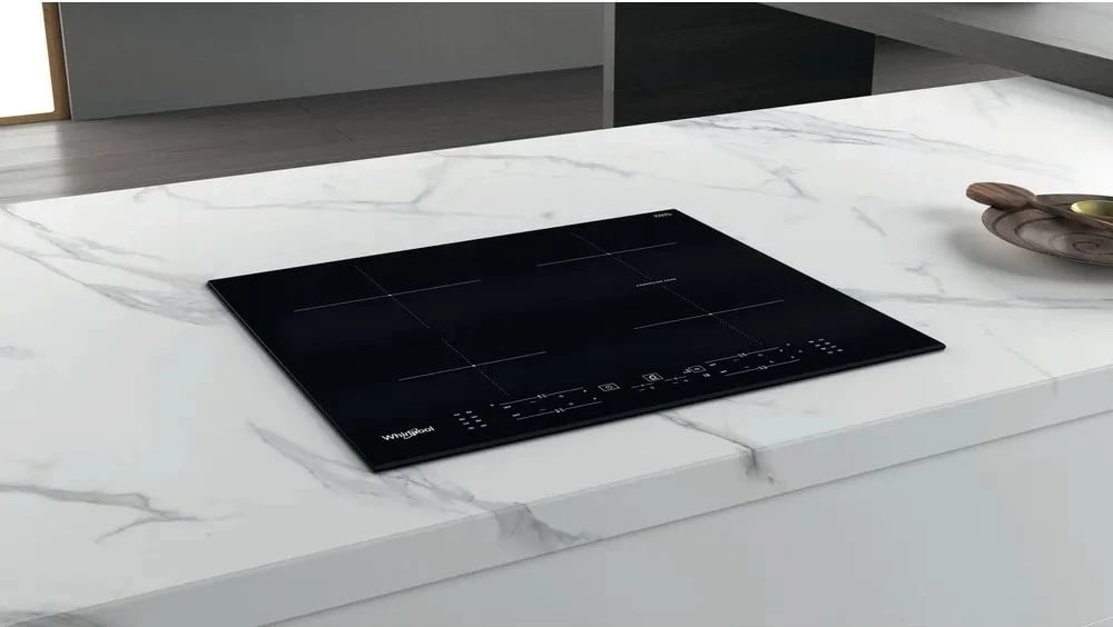 Pllakë induksioni Whirlpool WBB3960BF, 4 zona, e zezë