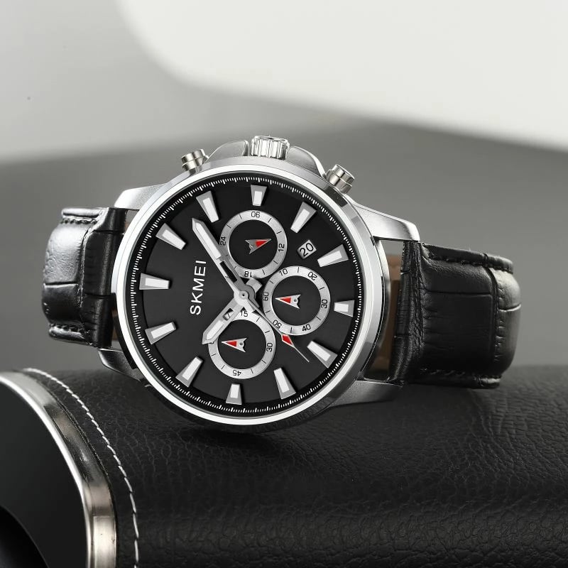 Orë dore për meshkuj Skmei, e zezë