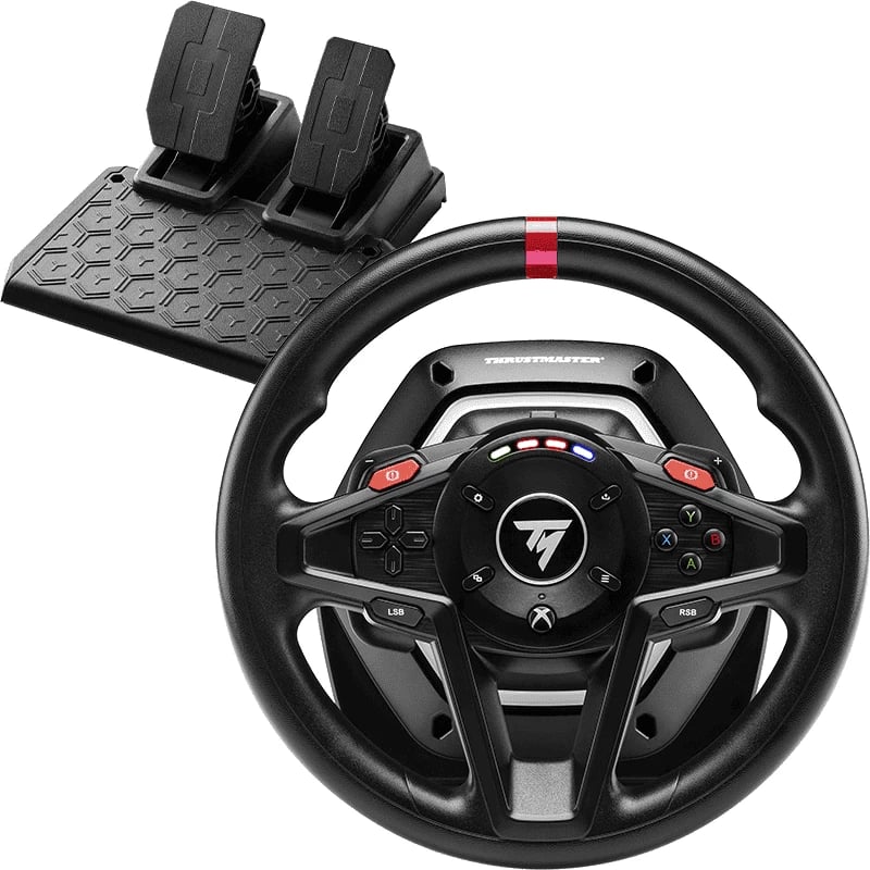 Timon lojërash me pedale, Thrustmaster T128, për Xbox, MPN 4460184, i zi