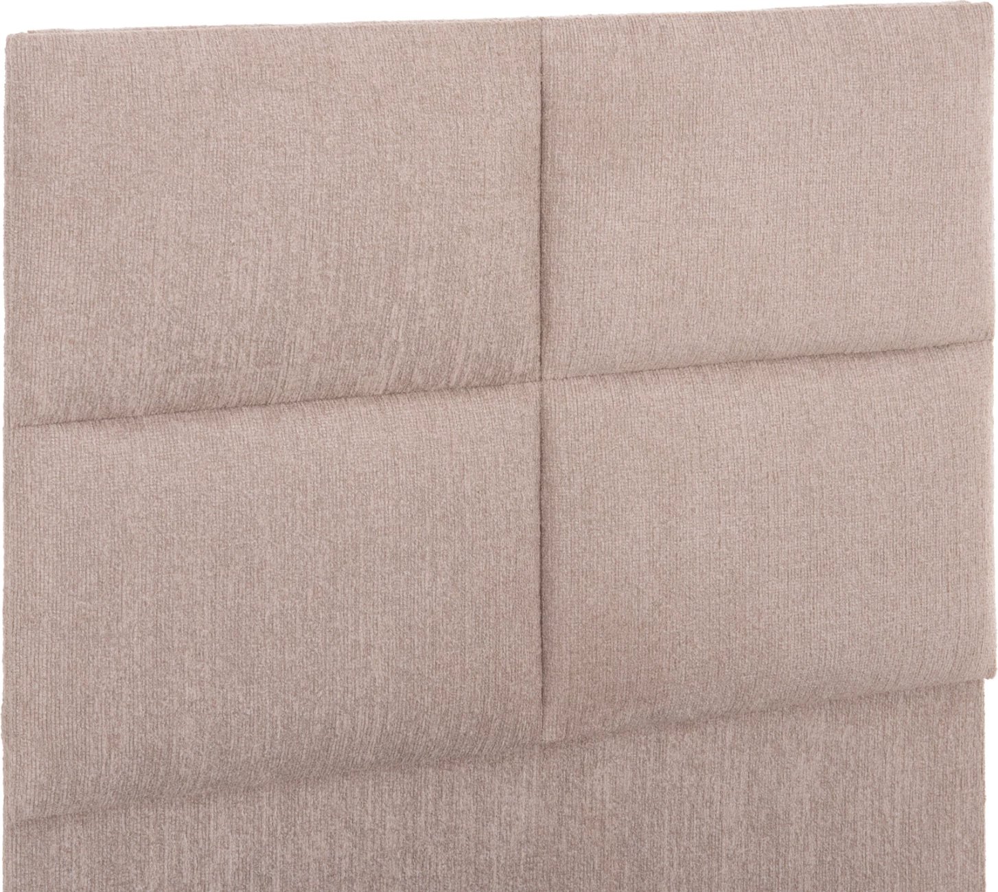 Krevat tek MILO, material TEDDY, bezhë, FH652.32, për dyshek 90x200cm