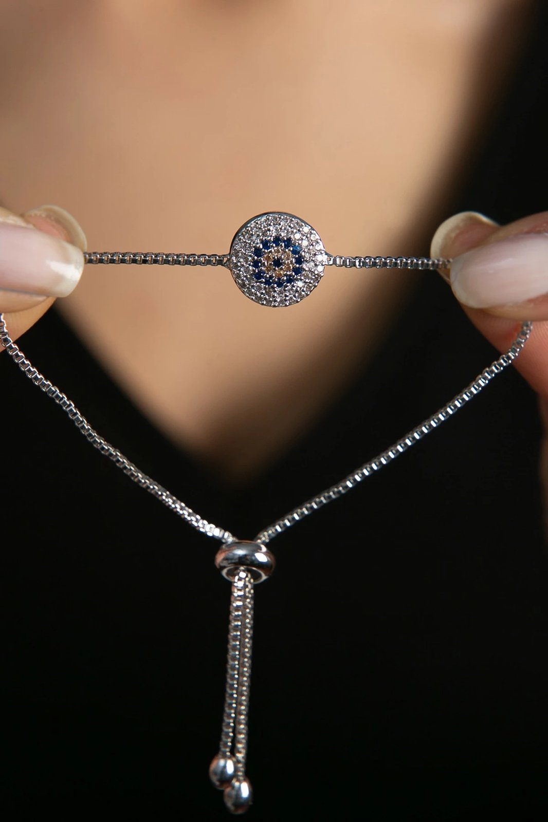 Byzylyk metalik Elika, CBL9484, ngjyrë argjendi