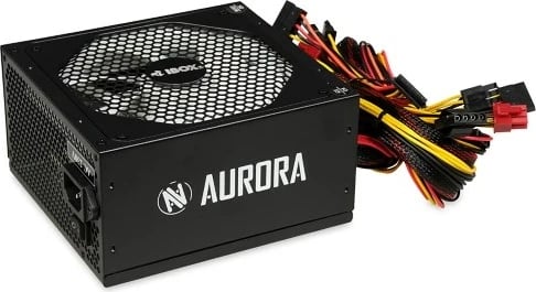 Furnizues energjie IBOX Aurora, 500W, 14cm, i bardhë