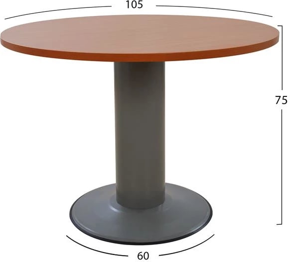 Tavolinë profesionale për konferenca, ngjyrë qershie, FH2054.13, D105x75 cm