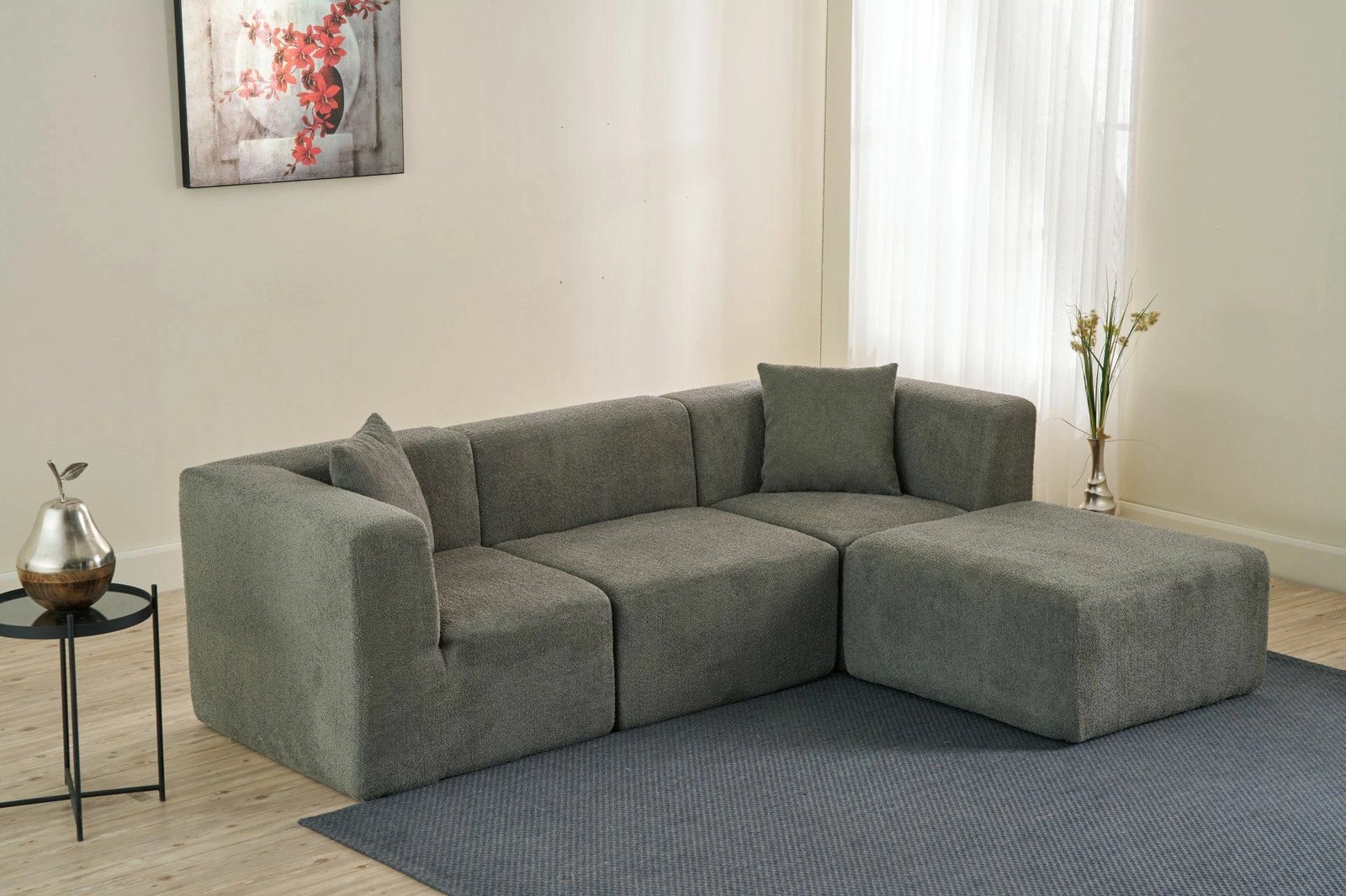 Këndare Atelier del Sofa, ngjyrë gri