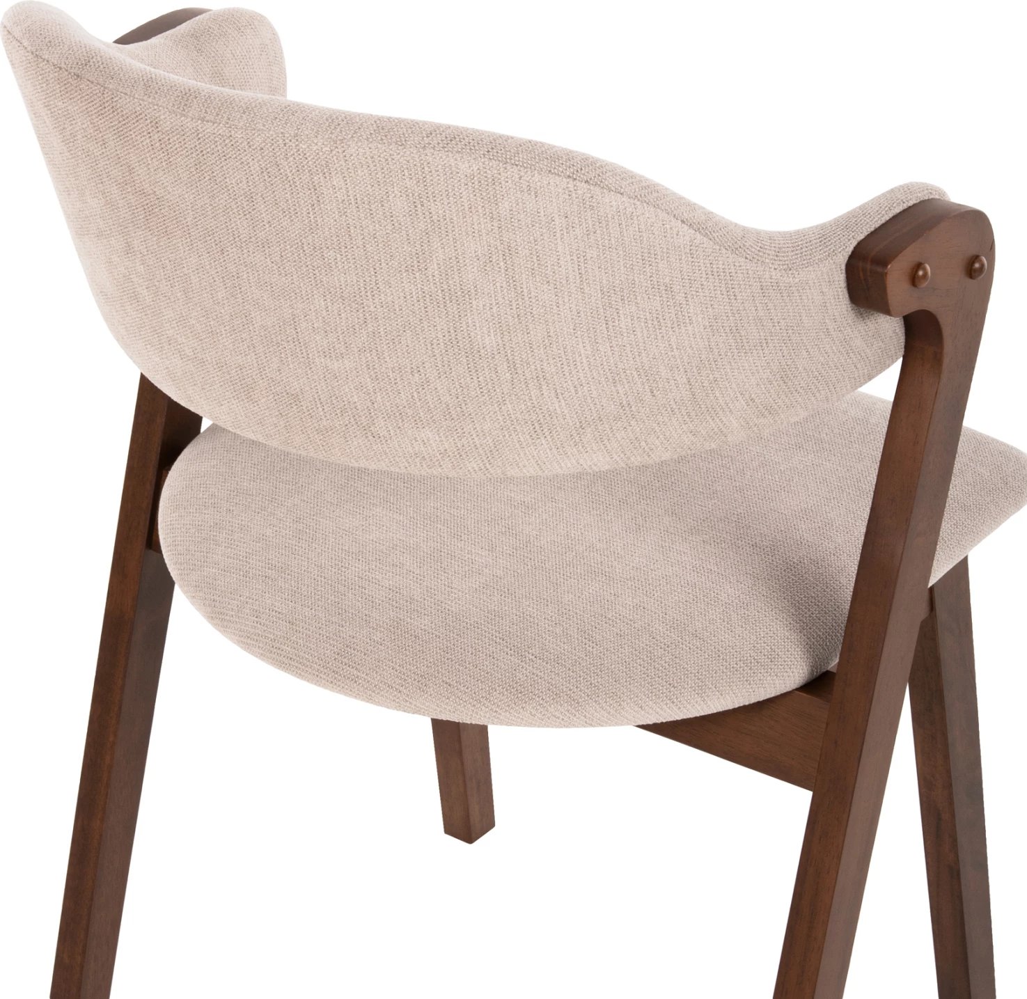 Karrige për ngrënie RIDER FH9734.02 dru gome ngjyrë arre-stof ecru 59x59x83Hcm., set prej 2 copë Karrige për ngrënie RIDER FH9734.02 dru gome ngjyrë arre-stof ecru 59x59x83Hcm., set prej 2 copë