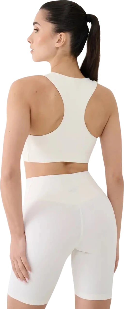 Bra sportiv për femra 4F, e bardhë