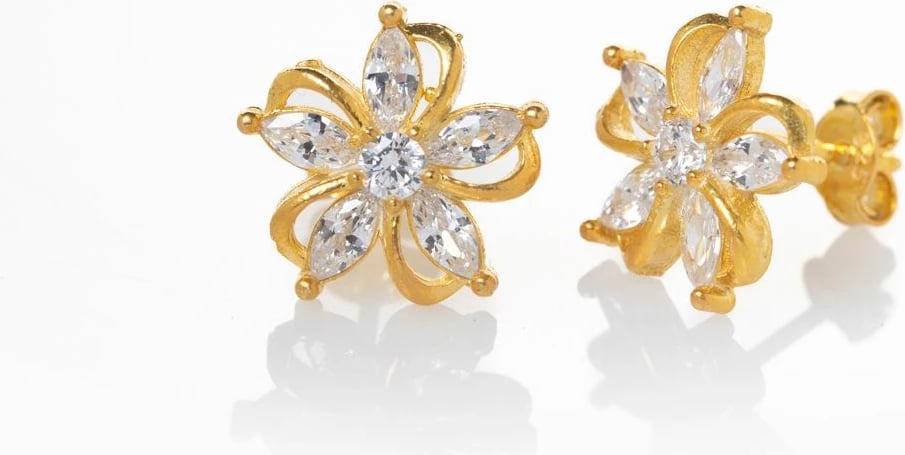 Vathë argjendi Elika Silver, ngjyrë ari, ELKAB92347A