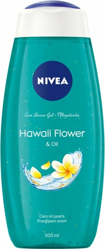 Xhel dushi Nivea Hawaii Flower & Oil Care për femra, 500ml