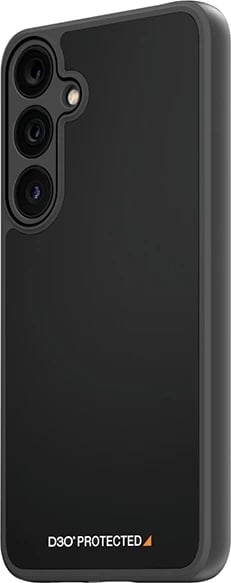 Mbështjellës PanzerGlass HardCase me D3O Bio për Samsung Galaxy S24+, i zi dhe transparent