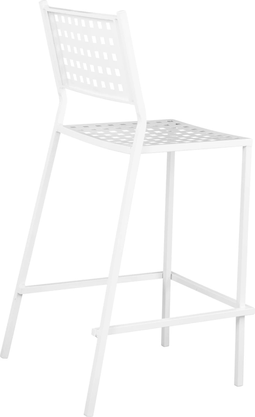 Karrige për bar Olympias Metalike FH5528.02 ngjyrë e bardhë 47x58x111 cm