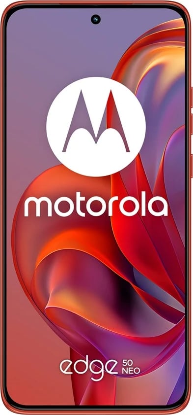 Celular Motorola Edge 50 Neo, 6.36", Android 14, 8 GB RAM, 256 GB, 5G, Kuq